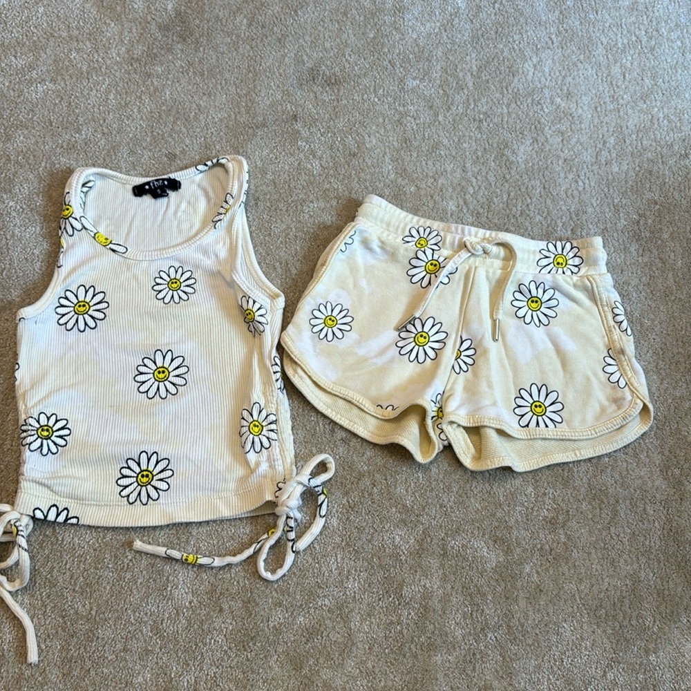 FBZ ribbed tank & shorts set